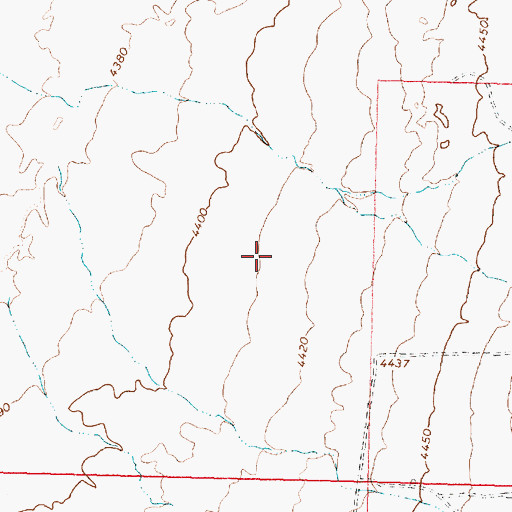 Topographic Map of West Juab Division, UT