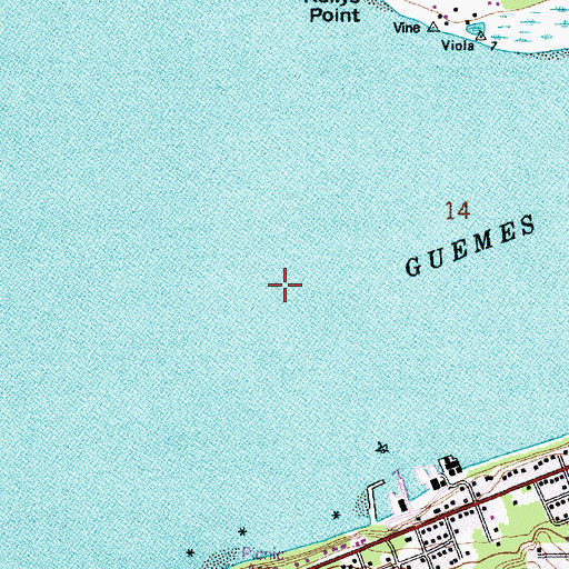 Topographic Map of Anacortes Division, WA