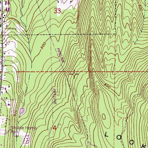 Topographic Map of Bellingham Division, WA