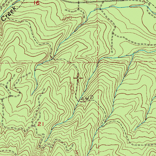 Topographic Map of Winlock-Pe Ell Division, WA