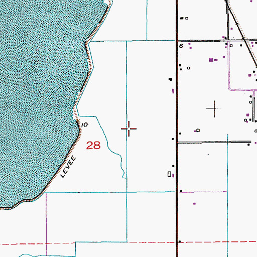 Topographic Map of Bow Division, WA