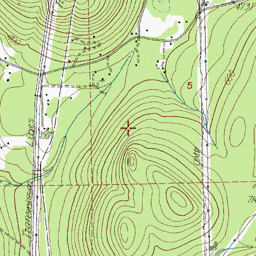 Topographic Map of Clear Lake Division, WA