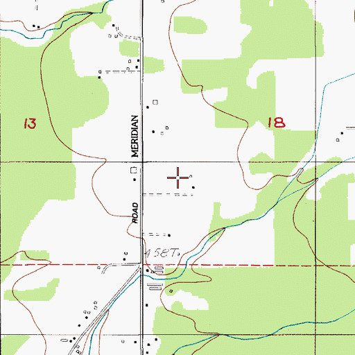 Topographic Map of Ethel Division, WA