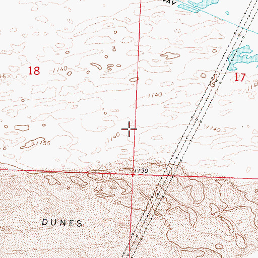 Topographic Map of George Division, WA