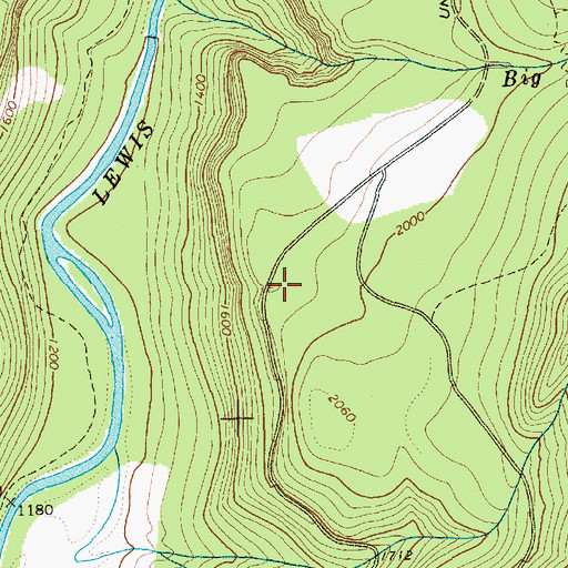 Topographic Map of North Skamania Division, WA