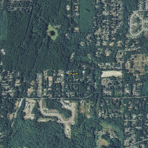 Aerial/Satellite Image of Gig Harbor Peninsula Division, WA