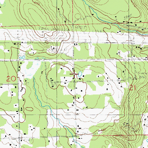 Topographic Map of Monroe Division, WA