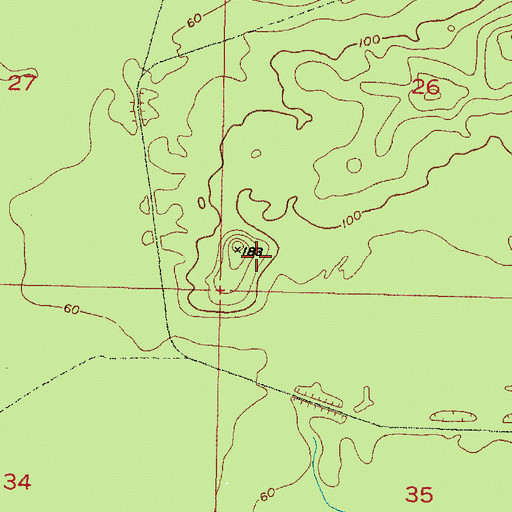Topographic Map of Ocean Shores Division, WA