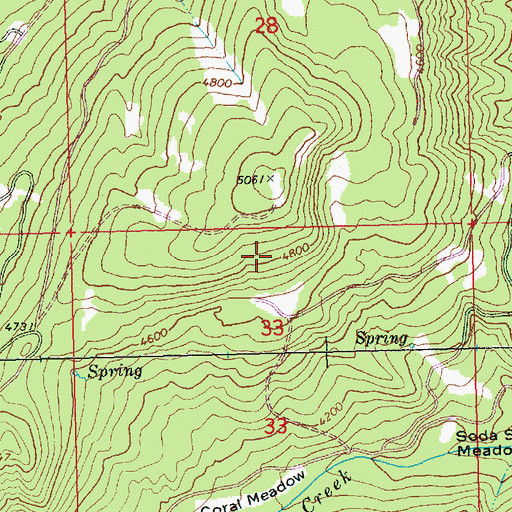 Topographic Map of Northwest Yakima Division, WA