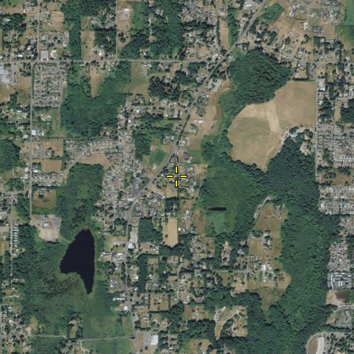 Aerial/Satellite Image of Olympia Division, WA