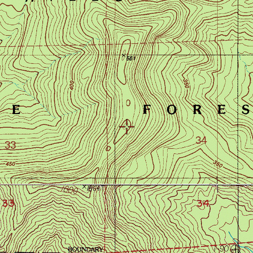 Topographic Map of Olympia West Division, WA
