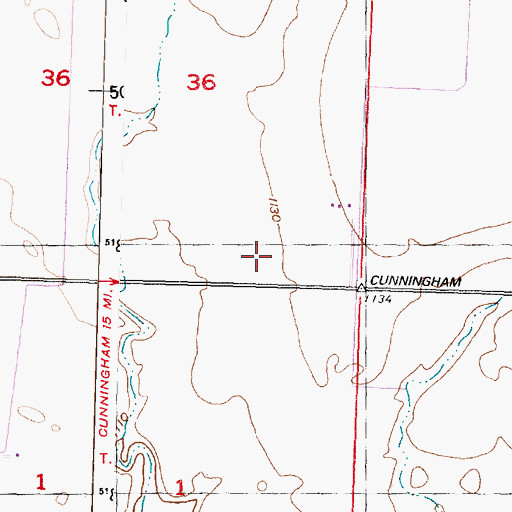 Topographic Map of Othello Division, WA
