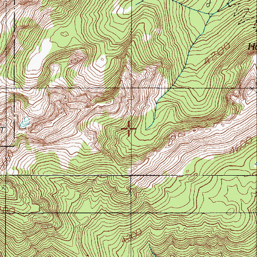 Topographic Map of Quilcene Bay-Brinnon Division, WA