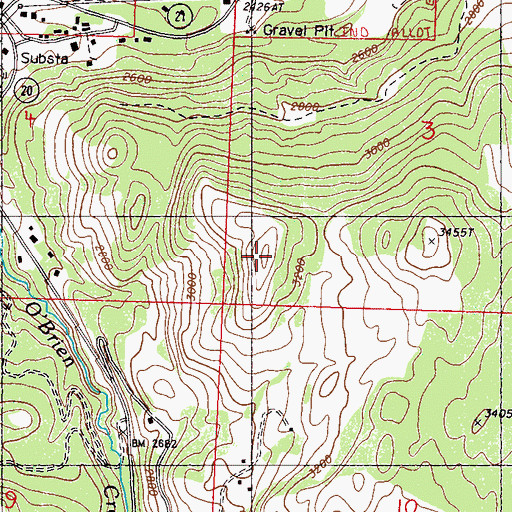 Topographic Map of Republic Division, WA