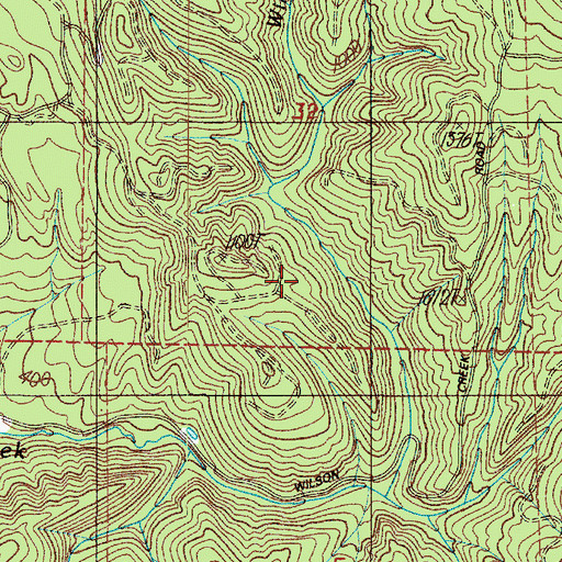 Topographic Map of Skamokawa Division, WA