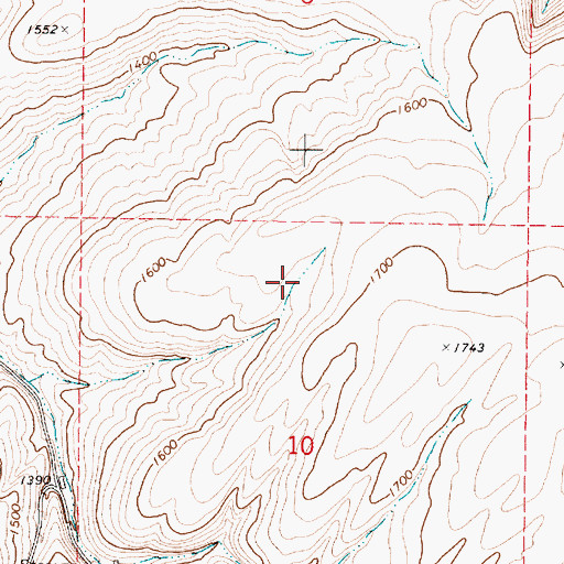 Topographic Map of Starbuck Division, WA