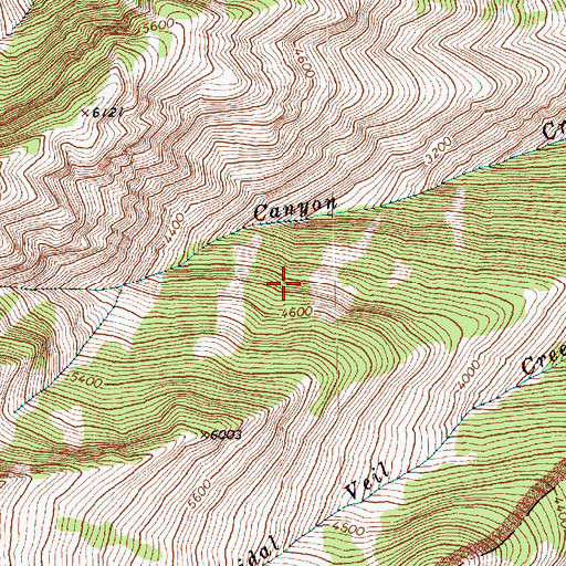 Topographic Map of Stehekin Division, WA