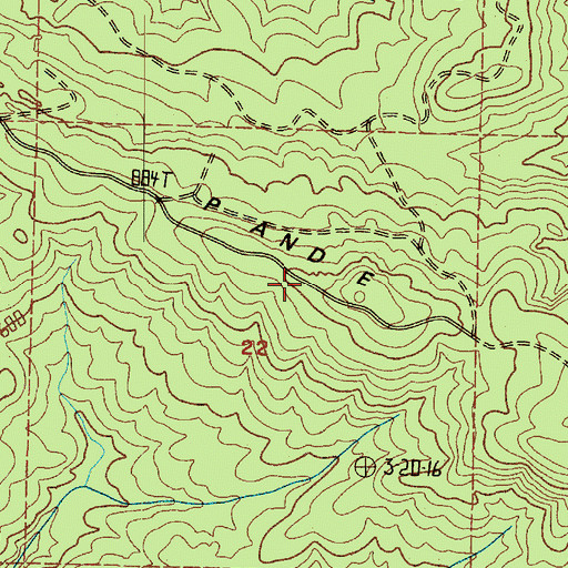 Topographic Map of Willapa Valley Division, WA