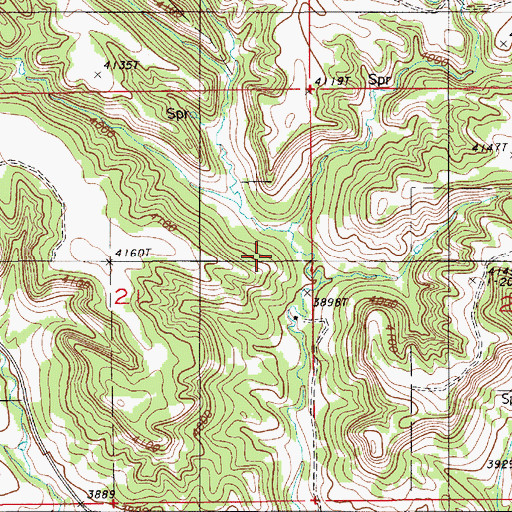 Topographic Map of Hulett Division, WY