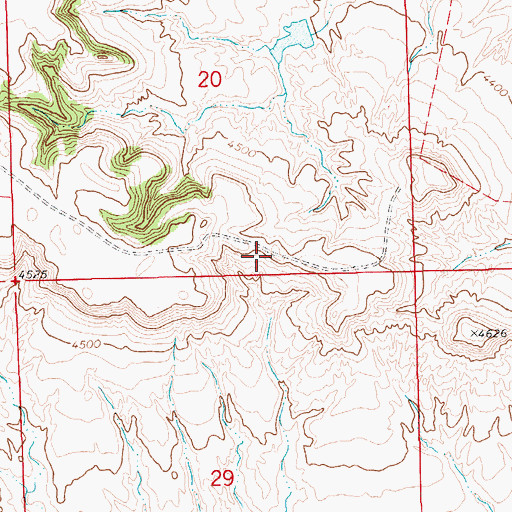 Topographic Map of East Niobrara Division, WY