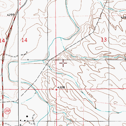 Topographic Map of West Niobrara Division, WY