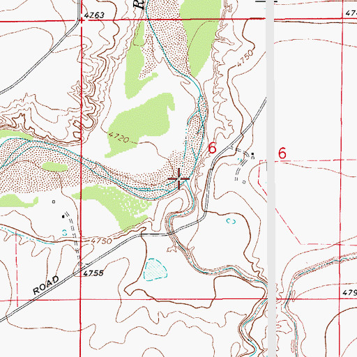 Topographic Map of Doyle Arroyo, CO