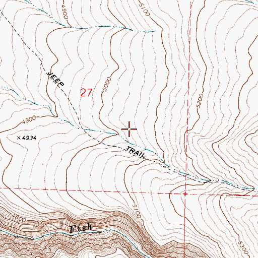 Topographic Map of Steens Mountain Cooperative Management and Protection Area, OR