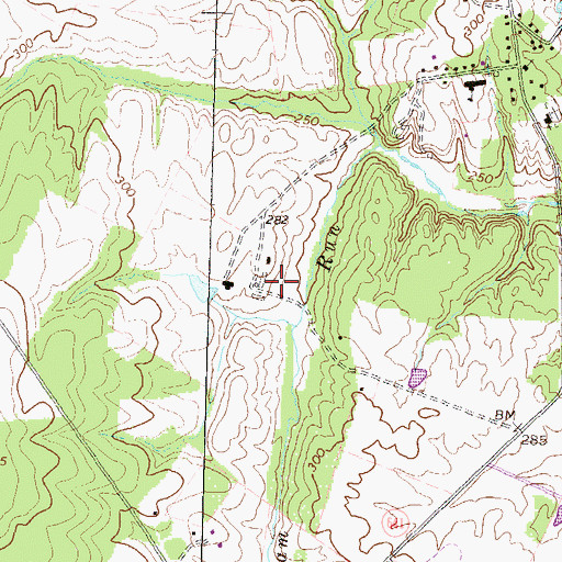 Topographic Map of Greg Crittenden Memorial Park, VA