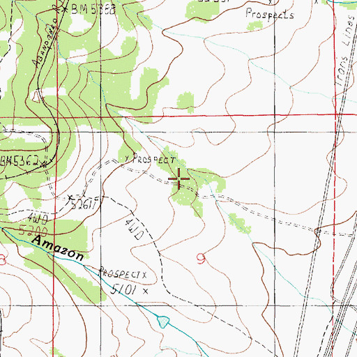 Topographic Map of Boulder Division, MT