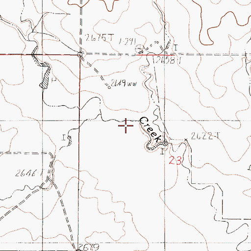 Topographic Map of Circle Division, MT