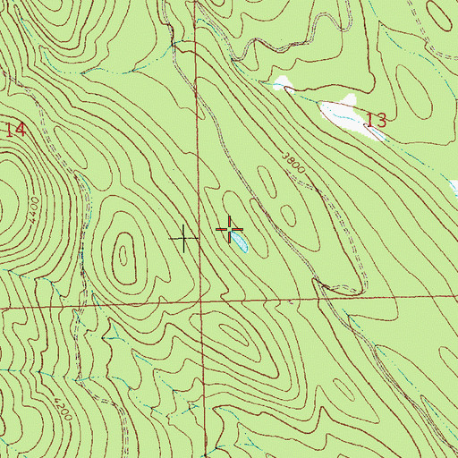 Topographic Map of Eureka Division, MT