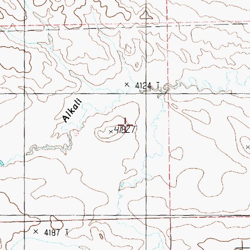 Topographic Map of Judith Gap-Shawmut Division, MT