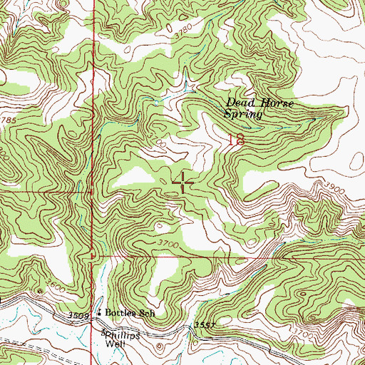 Topographic Map of Otter Division, MT