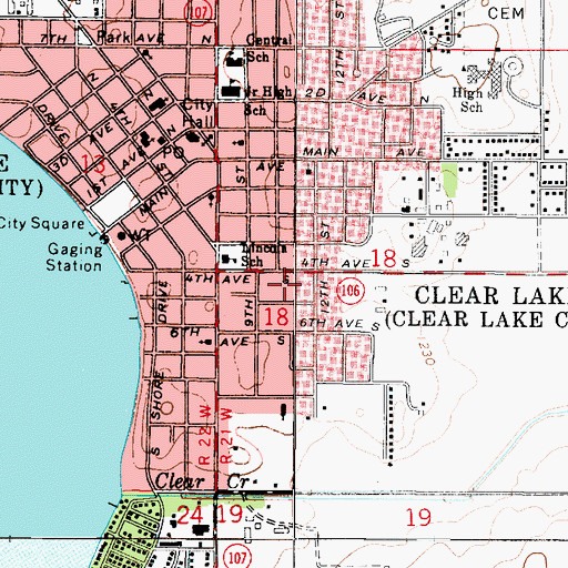 Topographic Map of Blinkman Chiropractic Center, IA