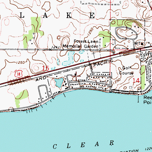 Topographic Map of Agape Christian Family Church, IA