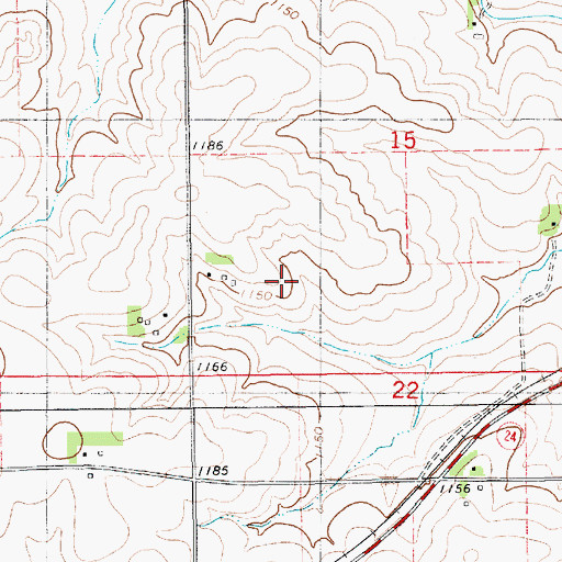 Topographic Map of Chipera Prairie Park, IA