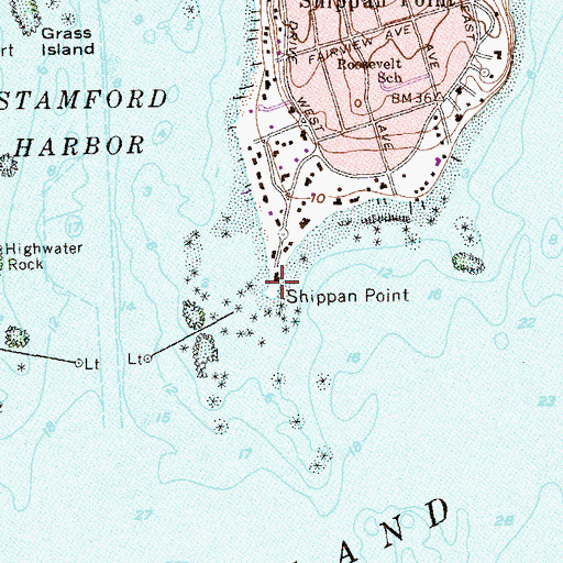 Topographic Map of Enniston Park (historical), CT