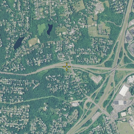 Aerial/Satellite Image of Interchange 51, CT