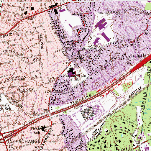 Topographic Map of Jennie Jenks Park, CT