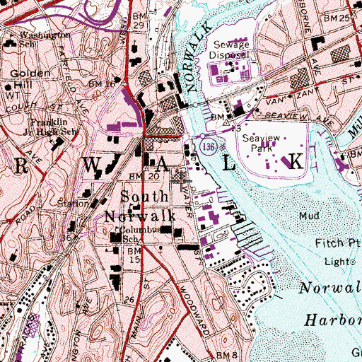 Topographic Map of Macedonia Church, CT