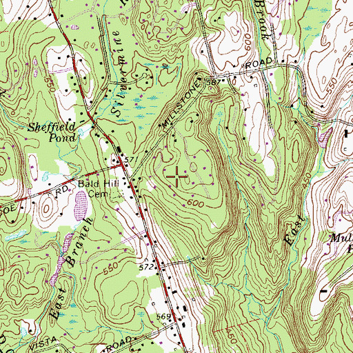 Topographic Map of Quarry Head Park, CT