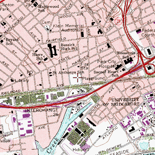 Topographic Map of Went Field, CT