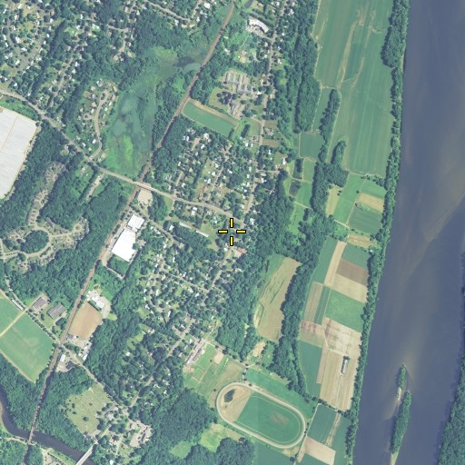 Aerial/Satellite Image of Congregation Beth Ahm, CT