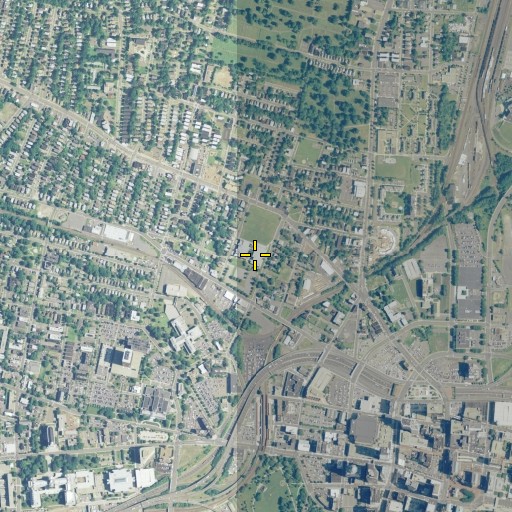 Aerial/Satellite Image of Quirk Middle School, CT