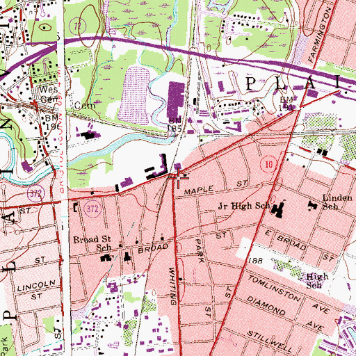 Topographic Map of Smut Island (historical), CT