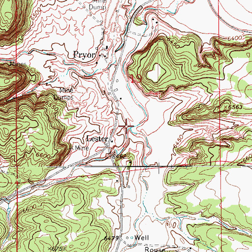 Topographic Map of Black Hawk Canyon, CO
