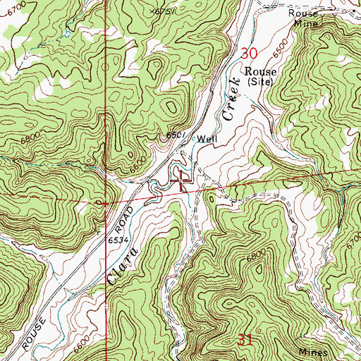 Topographic Map of Fourmile Canyon, CO