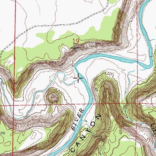 Topographic Map of Taylor Arroyo, CO