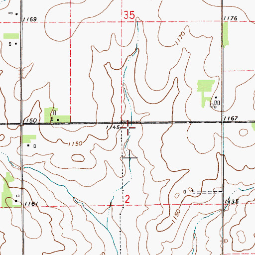 Topographic Map of Fix Wildlife Area, IA