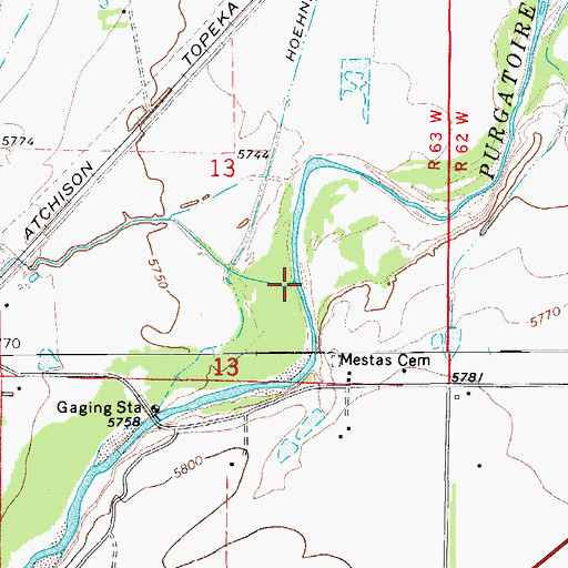 Topographic Map of Leitensdorfer Arroyo, CO